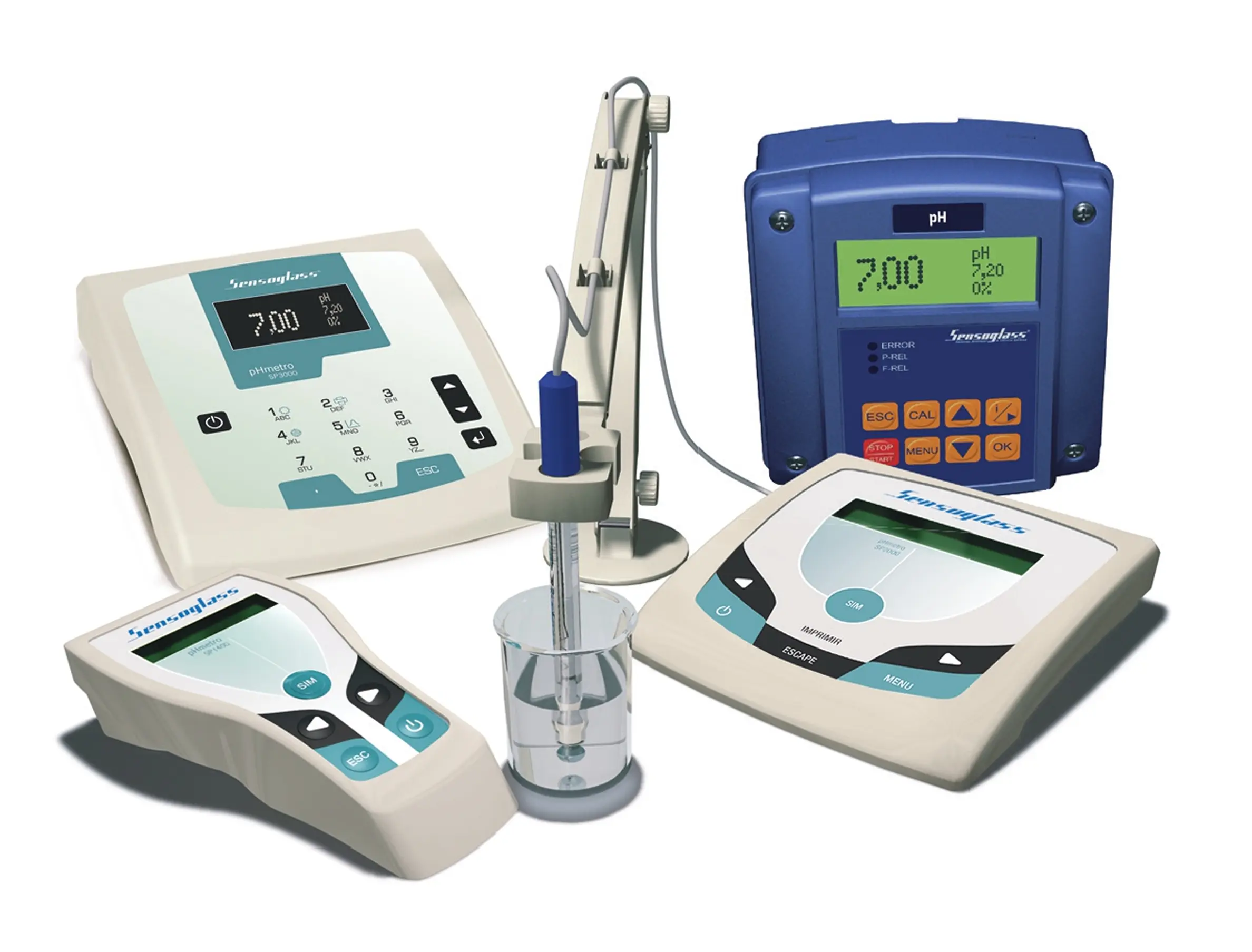 Equipe Sensoglass trabalhando no desenvolvimento de sensores analíticos